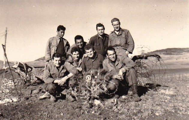 Noël 1960 M'Raou, Bloc Nord(4e escadron 4e RH. ph.G,R)
