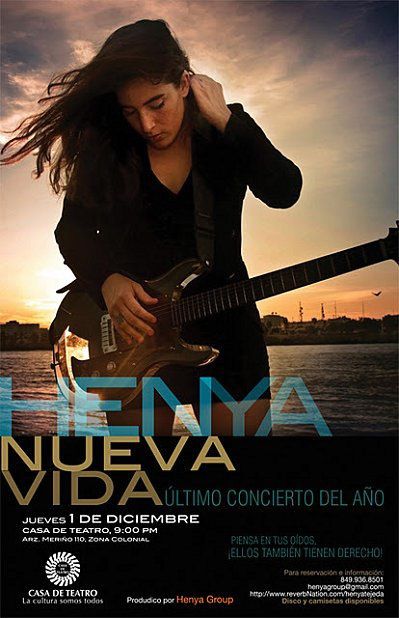 Henya Tejeda tiene mucho que celebrar. Su nominación al Best Latin Artist en el Artist In Music Awards 2014