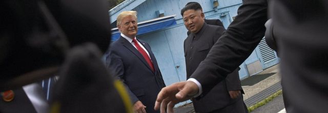 Trump se convierte en el primer presidente estadounidense en pisar Corea del Norte