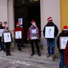 Au Marché de Noël à Olargues (le 14 décembre 2008)