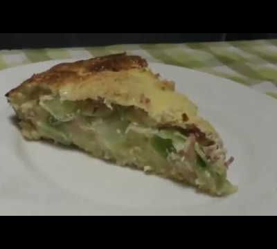 la tarte aux poireaux