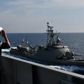 Manœuvres conjointes du BSAM Loire avec la marine hellénique en mer Egée