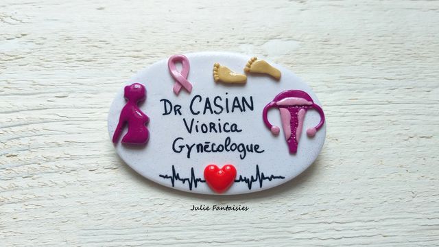 Badge pour Viorica, gynéocologue