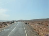 Sur la route de Bouarfa (Maroc en camping-car)