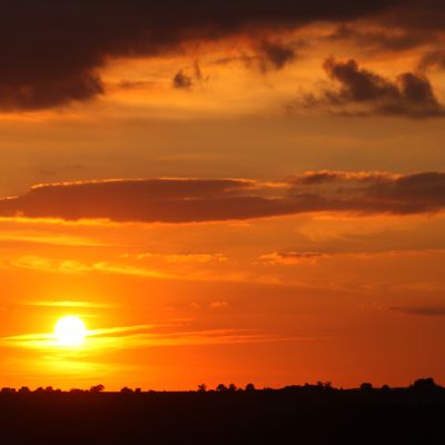 Couché de soleil Bourbonnais