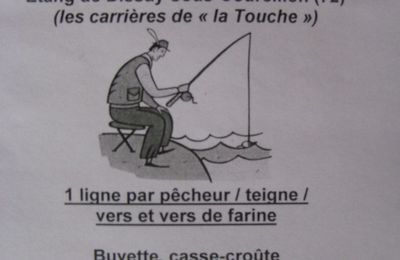 journée pêche à Dissay