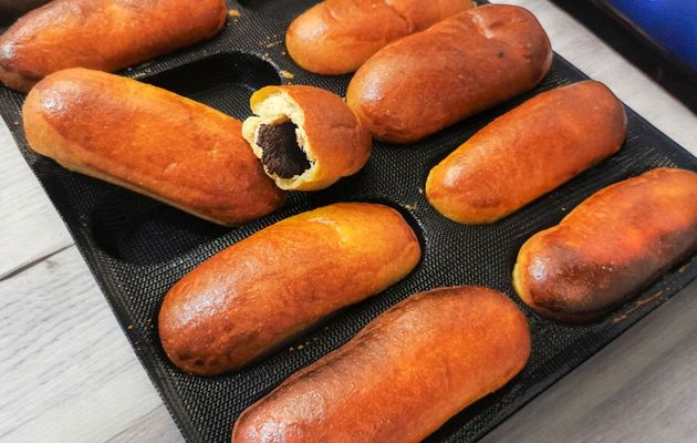Pains Briochés au Chocolat (Keto)