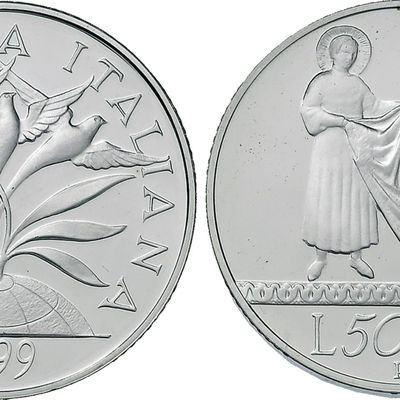 5000 lire · 1999 - Vers l'an 2000 - La Solidarité - Série 2