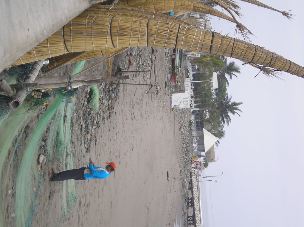 Huanchaco, Trujillo et la visite de site archéologique.