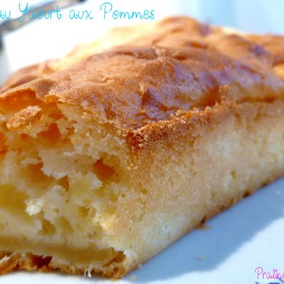 Gâteau au yaourt aux pommes léger