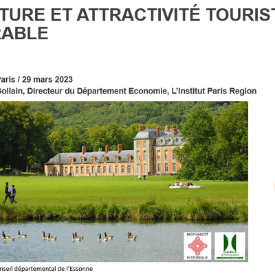 Culture et attractivité touristique durable : conference SITEM 2023