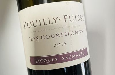 Pouilly-Fuissé Les Courtelongs 2015 Jacques Saumaize