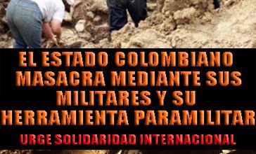Colombie et terrorisme d'état : Assassinat de celle qui a dénoncé des fosses communes