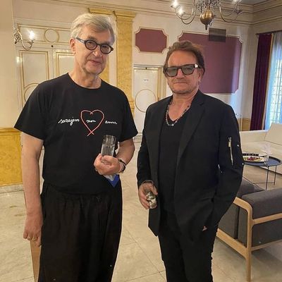 Bono, Ali et Wim Wenders au 27 èFestival du Film de Sarajevo 15/08/2021