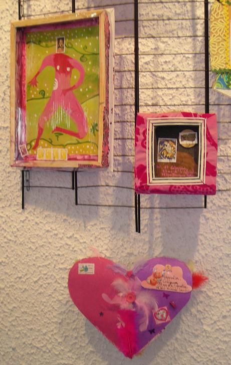 L'exposition sur le thème de l'Art Postal - Bourgoin,avril-mai 2009