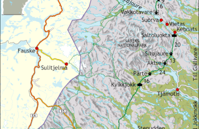 Présentation de la Kungsleden ( en cours )