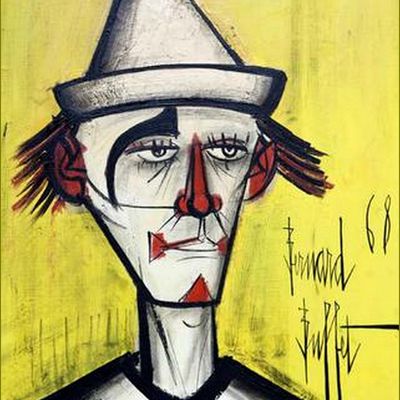 Clowns en peinture -  Bernard Buffet