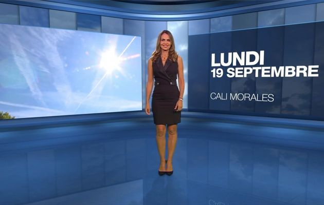 Cali Morales Météo France 5 le 19.09.2022