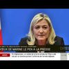 Marine Le Pen adresse ses vœux à la presse pour 2013