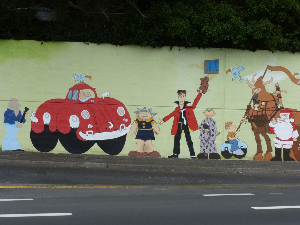 Et voilà les tags et art de rue version Nouvelle-Zélande!! On en retrouve autant sur les vans qu'en Australie... Encore une fois un délice pour les yeux. Je vous laisse découvrir