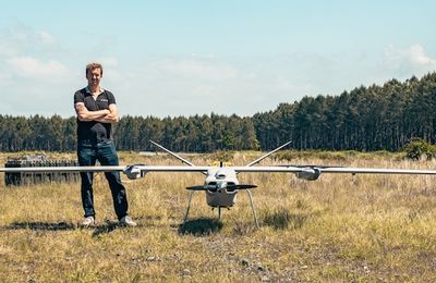 France : Delair dévoile le DT61, son nouveau drone d'observation taille XL 