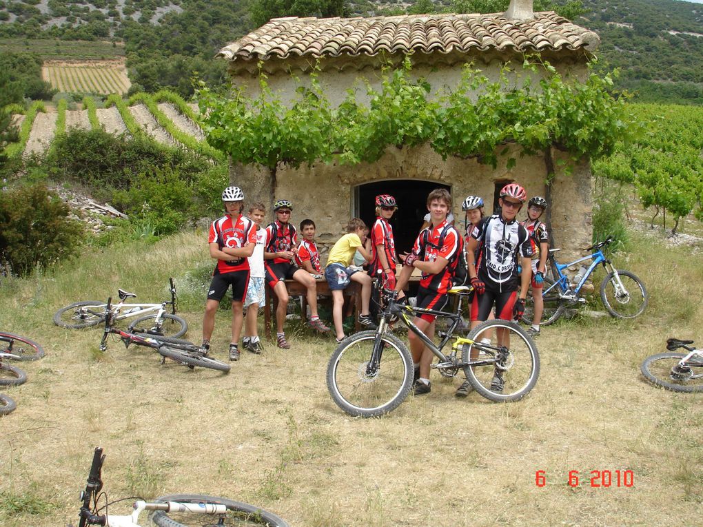 Séjour de fin de saison 2009-2010 à Vaison la Romaine