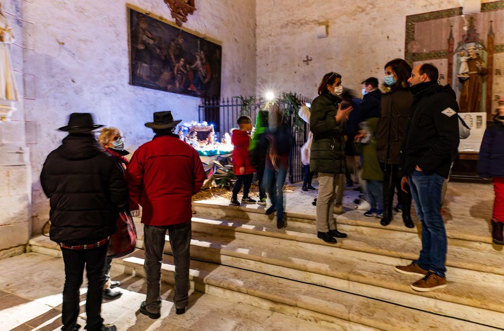 Illuminations et inauguration du sapin et de la Crèche de Noël à Laplume;