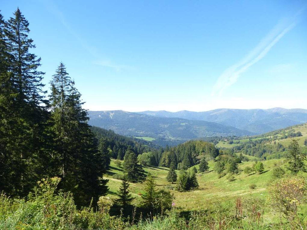 Diaporama : panorama sur la ligne de crête principale des Hautes-Vosges ...