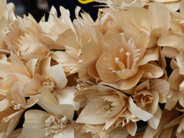 Deuil national (11) - Les fleurs pour la crémation du Roi