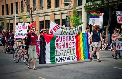 Les LGBT soutiennent le peuple palestinien et au droit de la résistance  