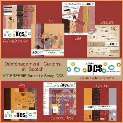 Deménagement, Carton et Scotch.....