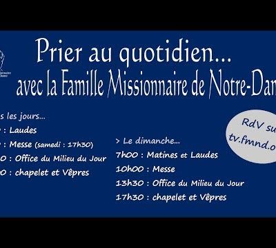 La messe du 15 octobre 2018