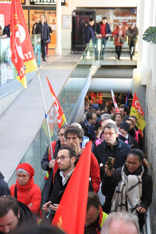 16.01.2020 Très belle manifestation retraite au Mans!