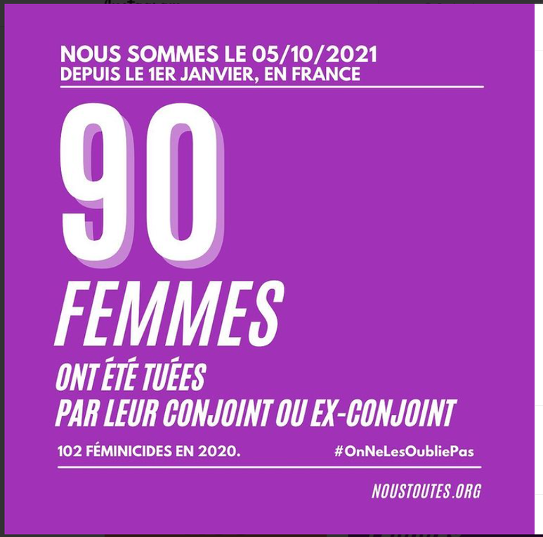 108 EMME FEMMES  TUEES PAR  SON CONJOINTS EN 2021 