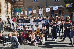 La grande lessive "Tous des oiseaux?"