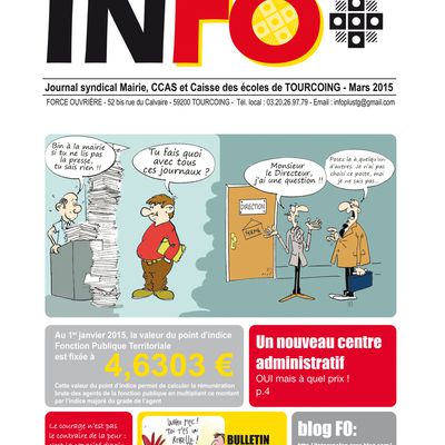 NOTRE NOUVEAU JOURNAL MARS 2015