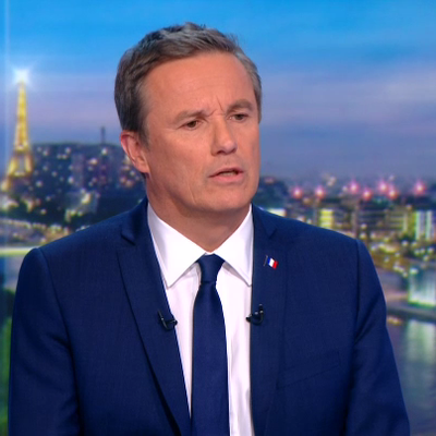 Nicolas Dupont-Aignan quitte le plateau du JT : la mise au point de TF1
