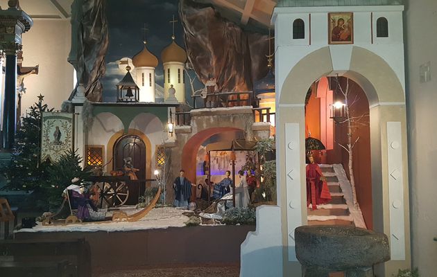 La Russie orthodoxe au cœur de la crèche de Noël à Saint-Jean de Monts