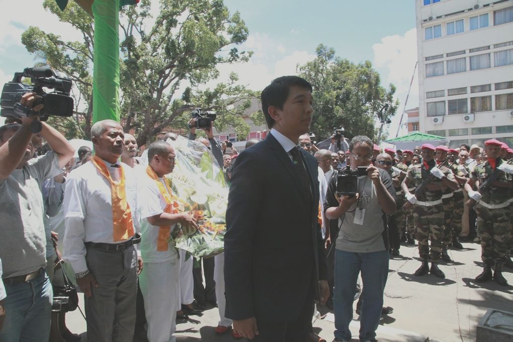 Commémoration des 4 ans de la tuerie devant le Palais d'Ambohitsorohitra. Photos: Harilala Randrianarison 2