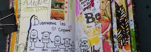 the documented life project..art journal fin aout et début septembre