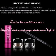 Des cadeaux....c'est le printemps chez younique !