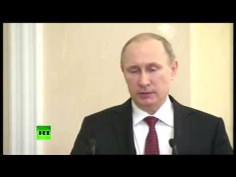 Le discours de Vladimir Poutine au terme du sommet à Minsk