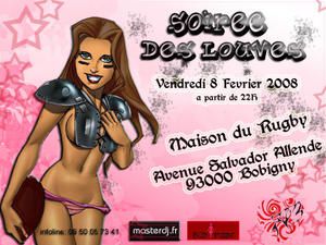 Soirée des Louves le 08 février