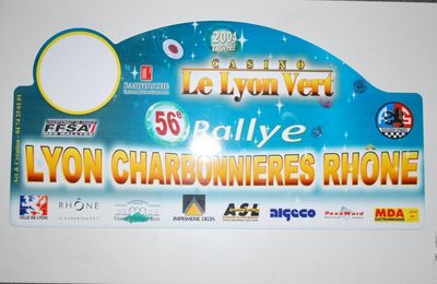 Rallye lyon Charbonnières 2004