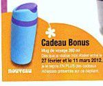 Cadeau bonus du 27 Février au 11 Mars