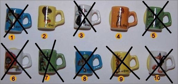 Recherches : Les mugs Looney Tunes