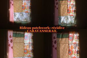 Un nouveau rideau en patchwork