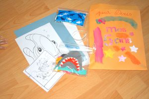 Pochette surprises d'anniversaire d'enfant