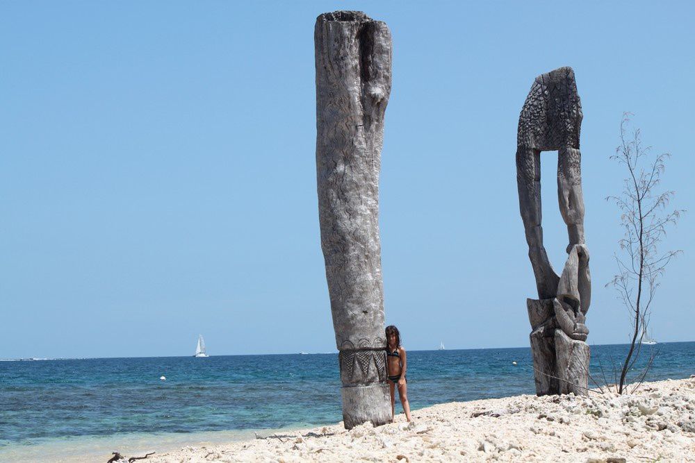 Au large de Nouméa, Petit ilôt de repos !!