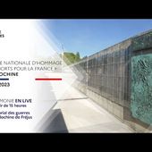 Journée nationale d'hommage aux " morts pour la France " en Indochine.